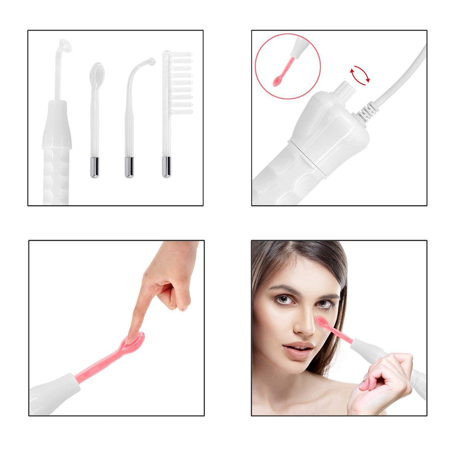 Ozonizator cosmetic profesional pentru îngrijirea pielii și părului